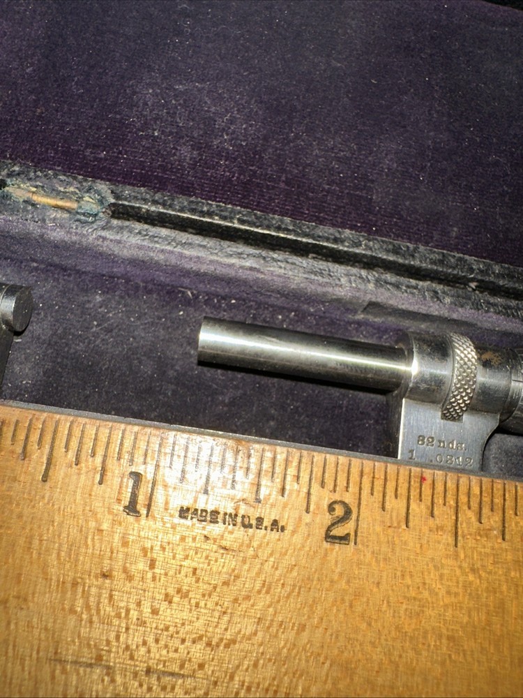Brown & Sharpe # 47 Micrometer and Original Case!