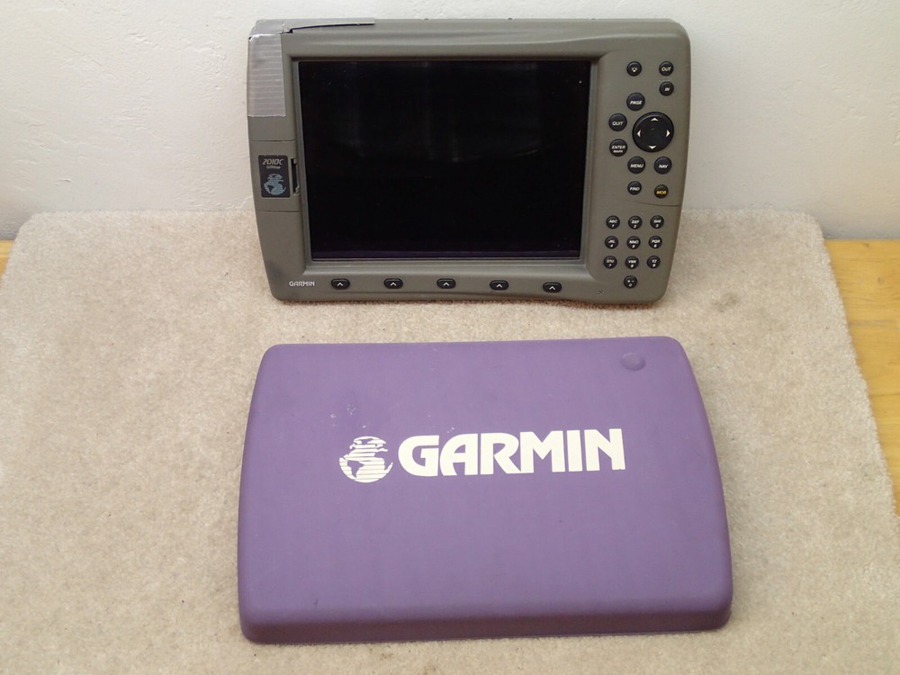 Garmin 2010C GPSmap Color GPS Head Only Incomplete Rough Damaged Project