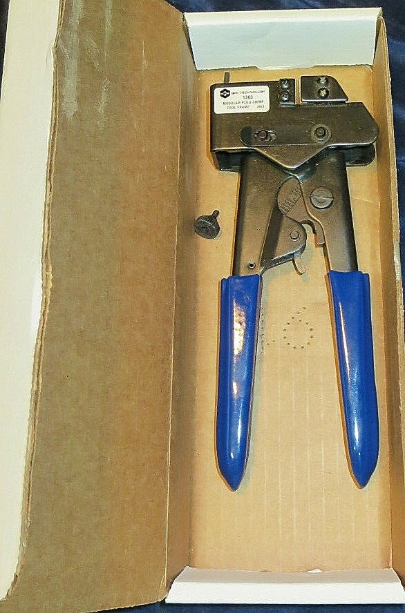 SPC Technology Model 1763 Modular Plug Tool Frame Hand Crimper