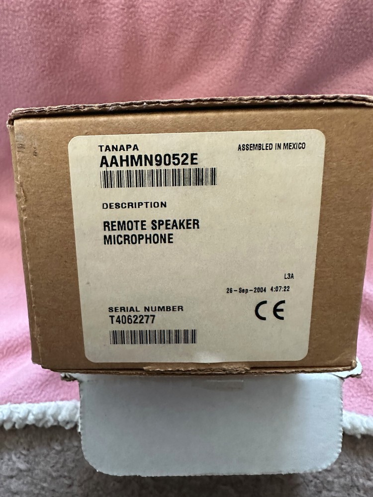 motorola hmn9052e microphone