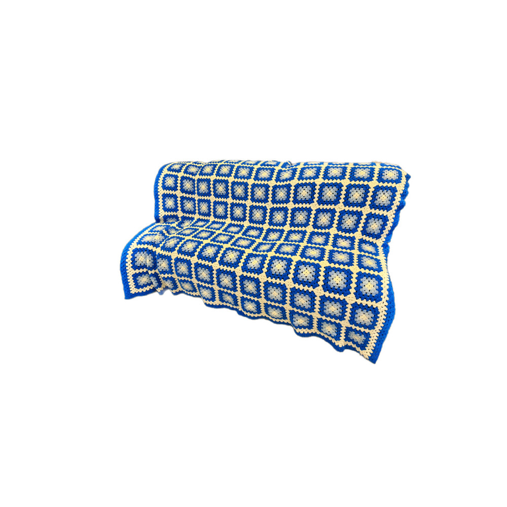 Granny Square Cottage Blanket Throw