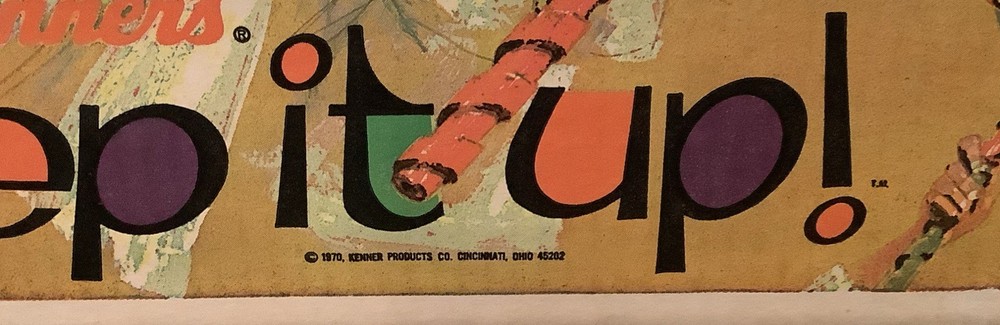 Kenner “Keep It Up Game” 1970 ~ GC