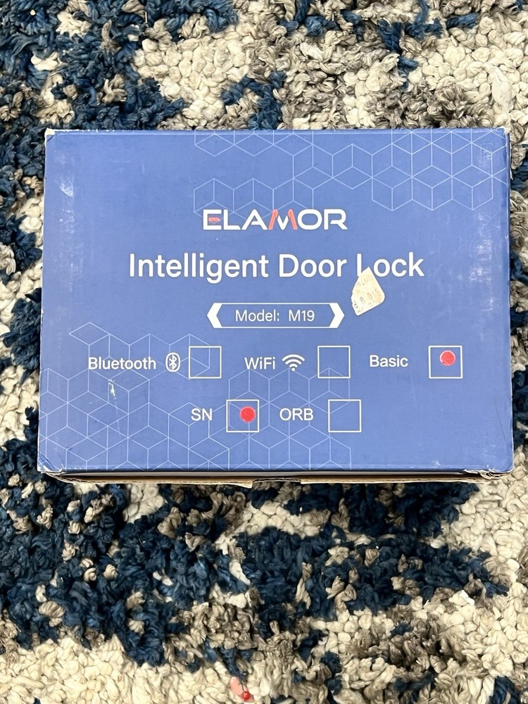 Elamor M19 electronic keyless entry deadbolt lock
