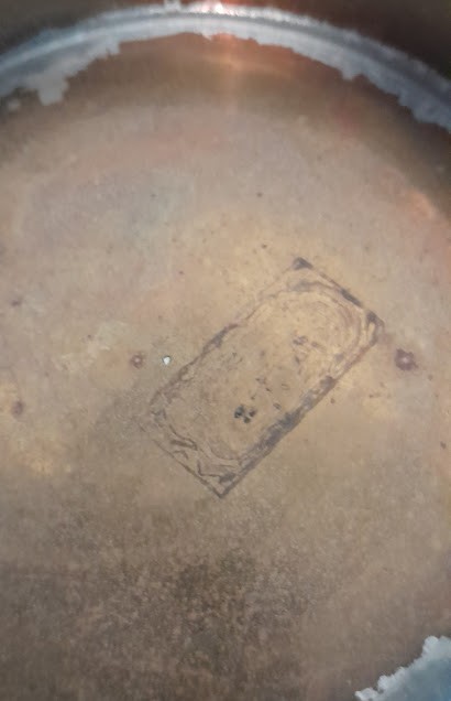 Vintage Middle Eastern 9.25" Shallow Brass Bowl