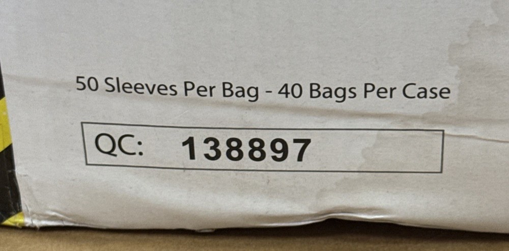 Economy 18” Sleeves Polyethylene Blue - E542 0496