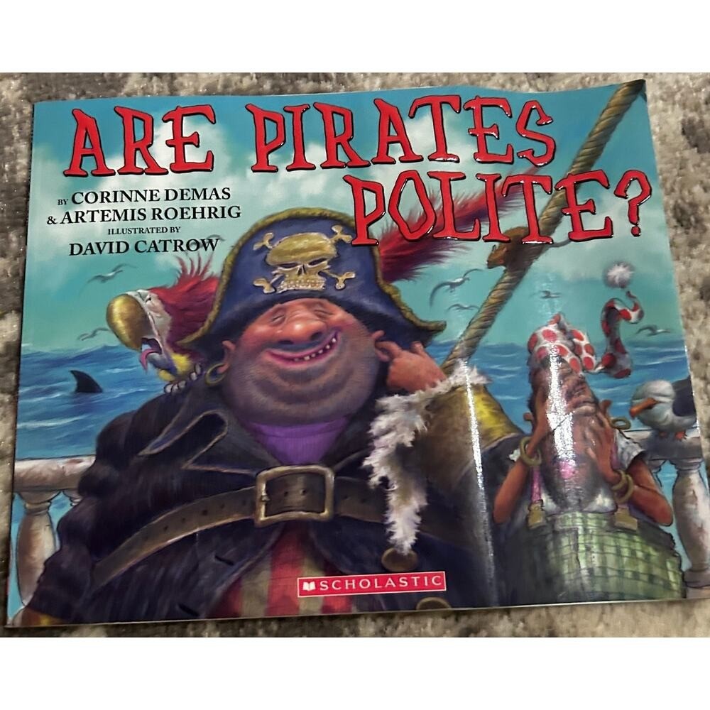 Scholastic Two Pirate Themed Books