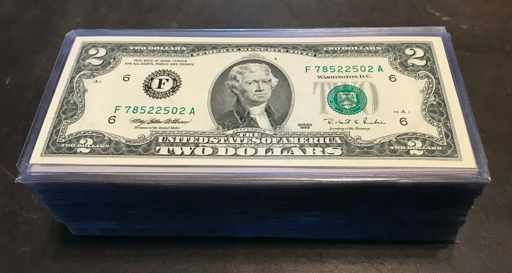 Uncirculated $2 Series 1995