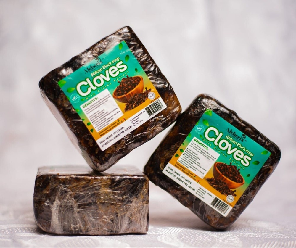 Aleheri's African Black Soap With Cloves