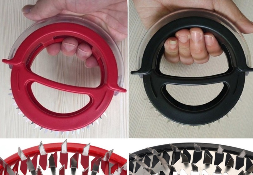 sharp/pointy/scratcher/erotic sensation/touch pin wheel/pinwheel/roller 48blade
