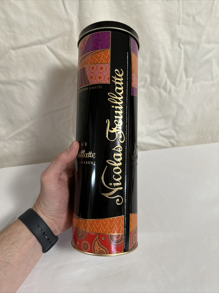 Nicolas Feuillatte Champagne Limited Edition Empty Tin Container