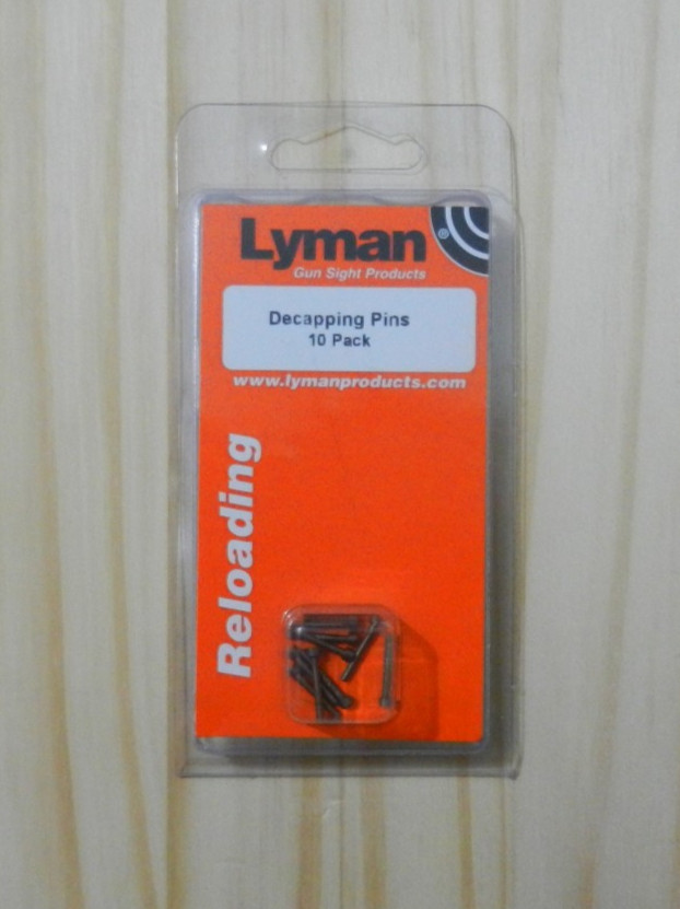 Lyman Reloading; Decapping Pins; 10 Pack; 7837786