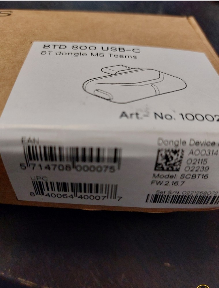 EPOS BTD 800 USB-C Audio Receiver