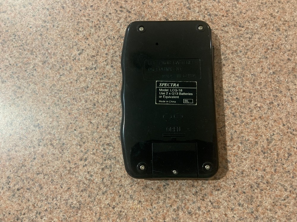 Computerized Championship Golf Electronic Hand Held Game Tested & Working