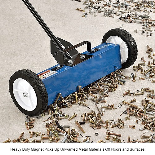 NEW! Magnetic Floor Sweeper, 18" Cleaning Width!!