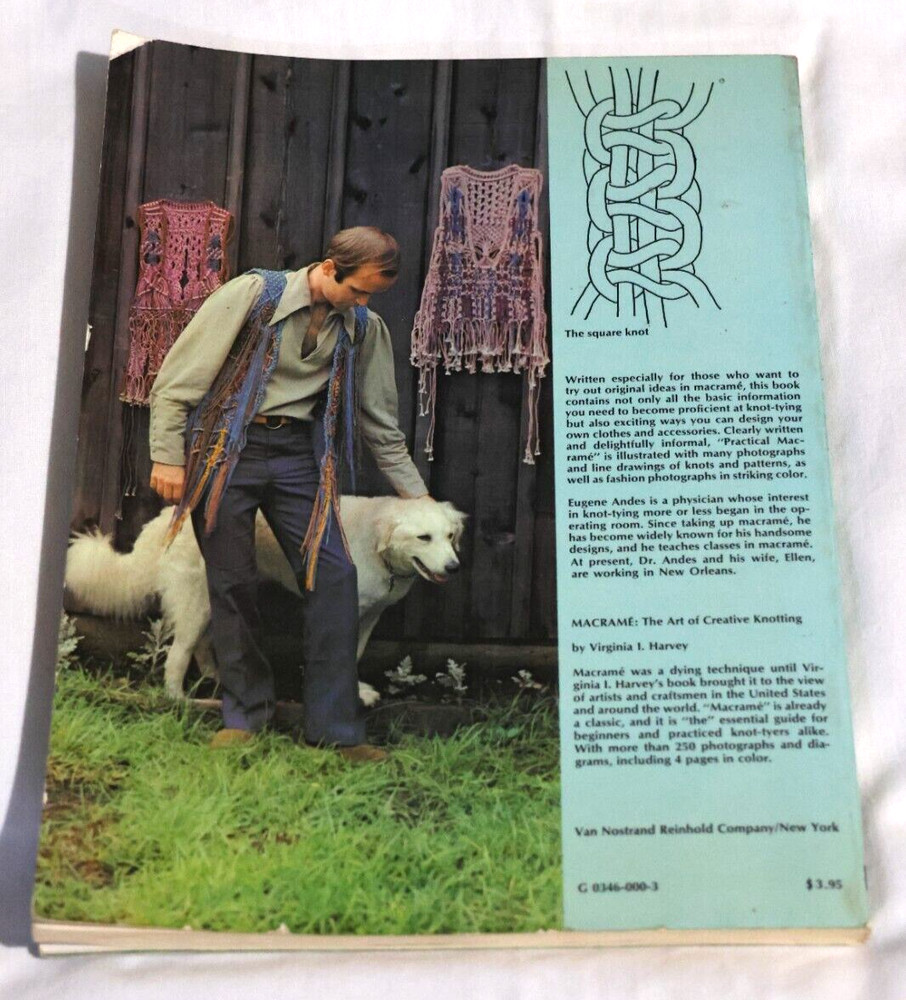 Vintage 1971 Practical Macrame by Eugene Andes