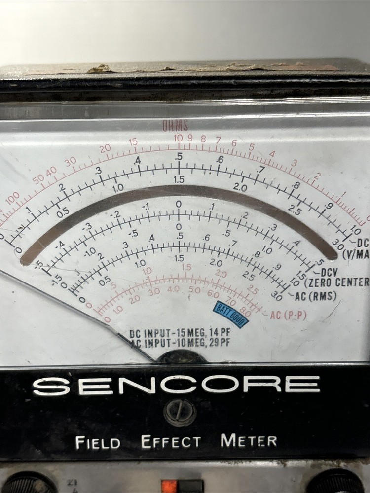 Sencore Field Effect Meter Not Tested