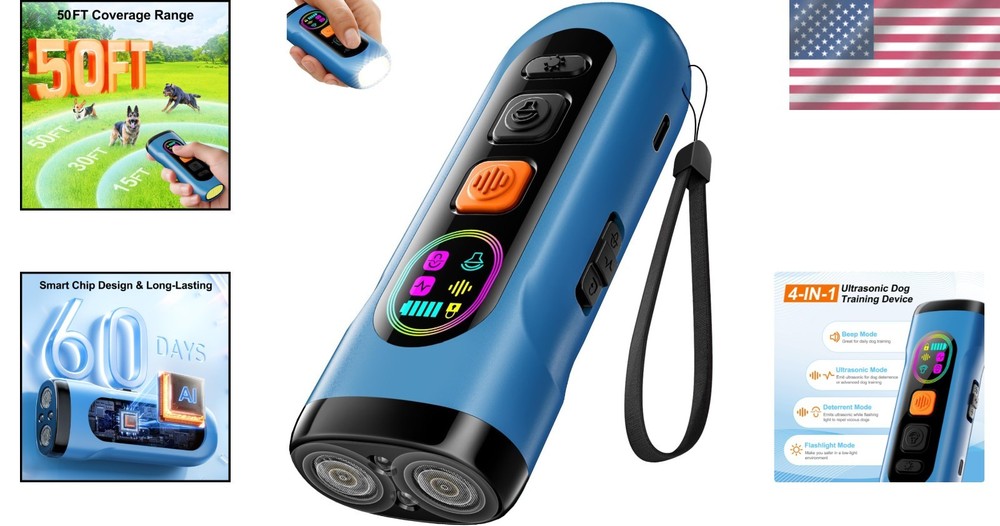 Ultrasonic Dog Bark Deterrent & Training Tool