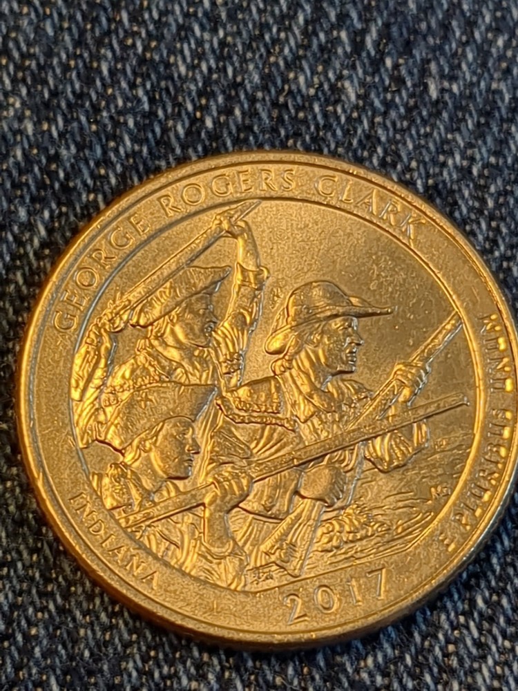 2017 P Indiana State Quarter # 91