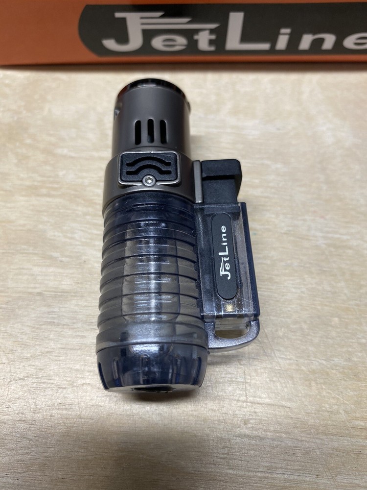 Jetline Super Torch Triple Jet Flame - Black - New