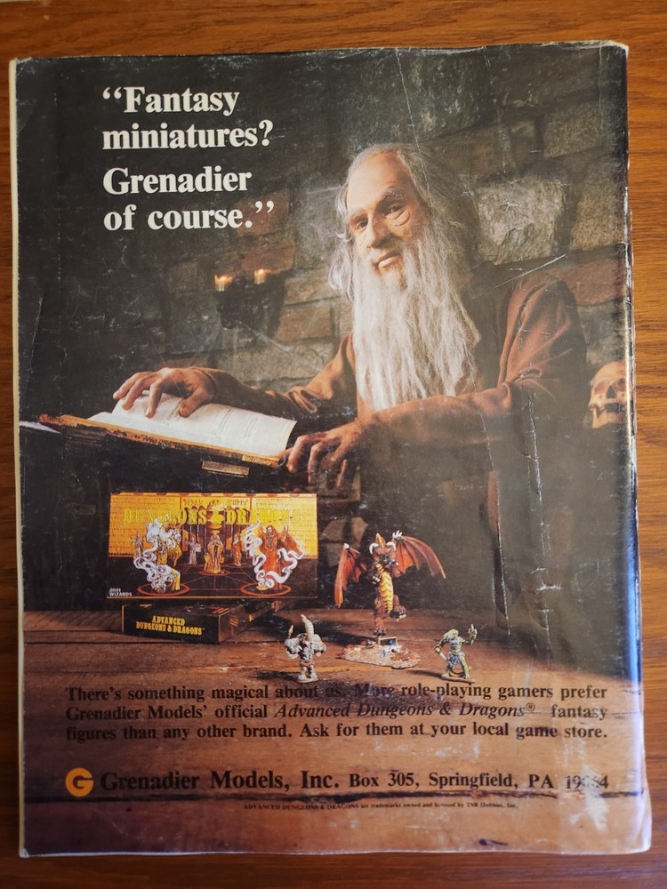 Dragon Magazine #57 D&D TSR Basic Dungeons Dragons BECMI Jan 1982