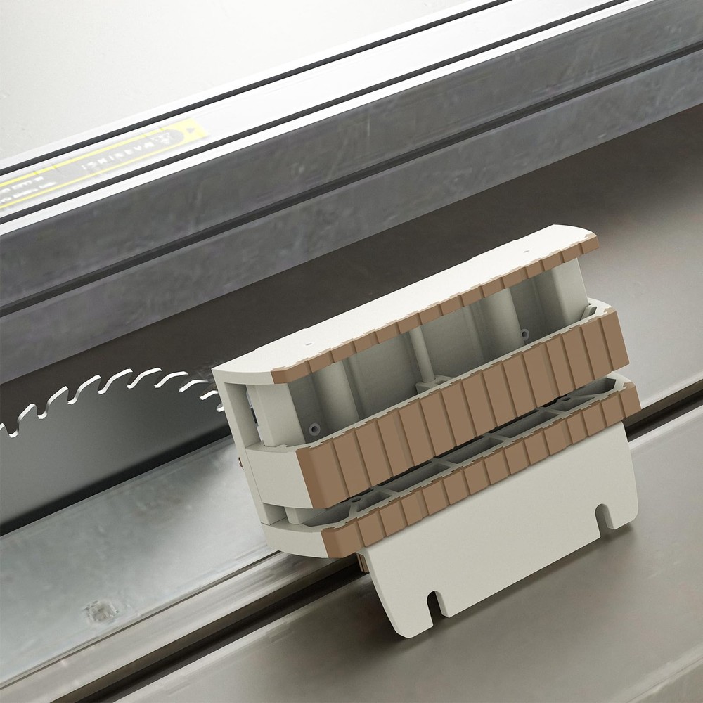 Push Block for Table Saws, Router Tables, Band Saws & Jointers - Cuts Safe -