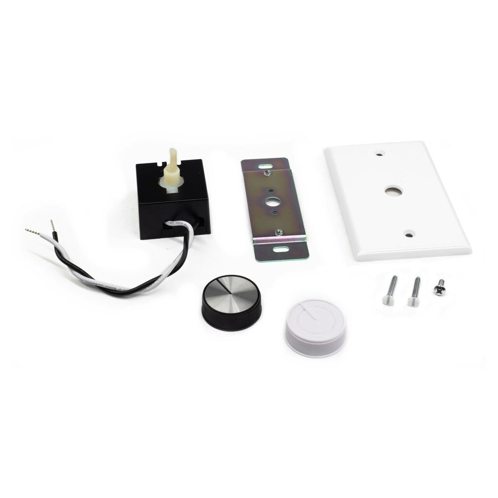 Wall Mounted Fireplace Blower Rheostat Variable Speed Controller w/ Cover Plate