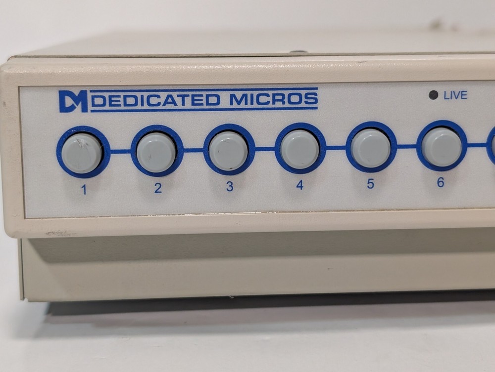 Dedicated Micros Eco9B CD-300GB 9 Channel Networked DVMR Multiplex Recorder
