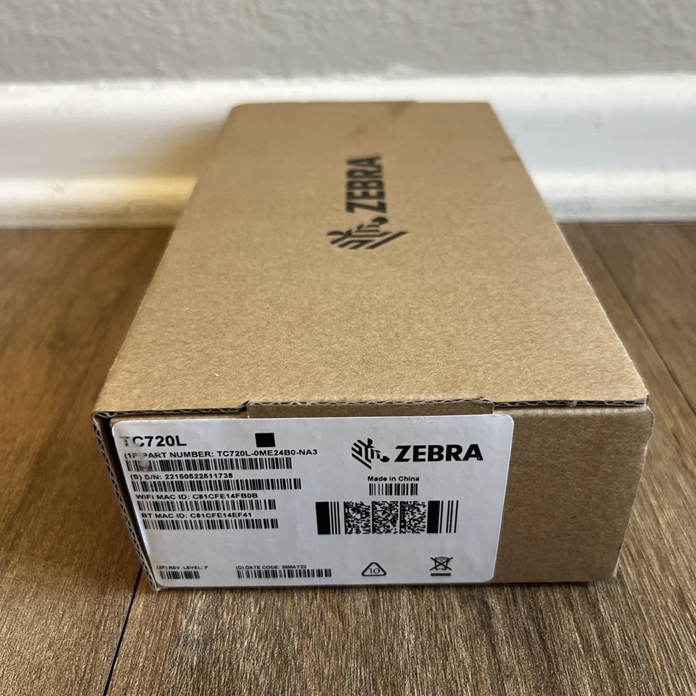 Zebra TC72 TC720L Barcode Scanner | TC720L-0ME24B0-NA3 | Android