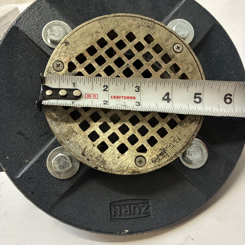 Zurn Cast Iron Elbow Drain