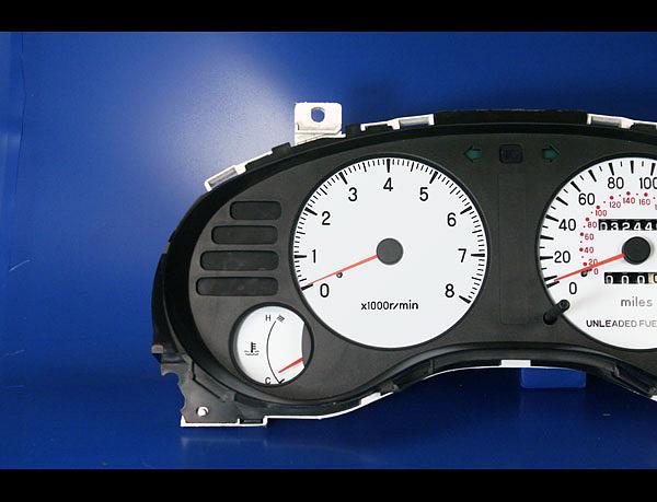 White Face Gauges for 1995-1999 Mitsubishi Eclipse