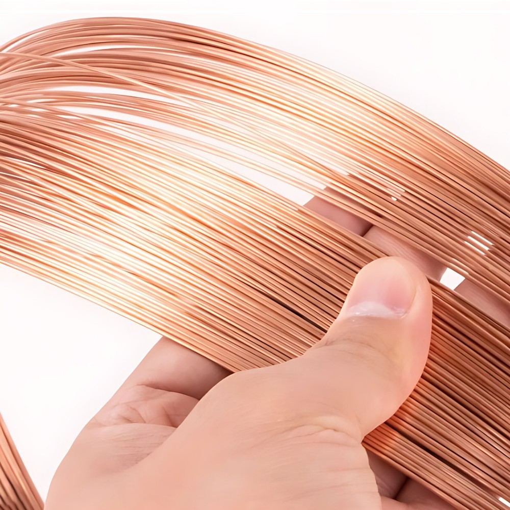 Pure Copper Wire Bare Uncoated Assorted Sizes Ø0.2mm-5mm Round Solid Copper Wire