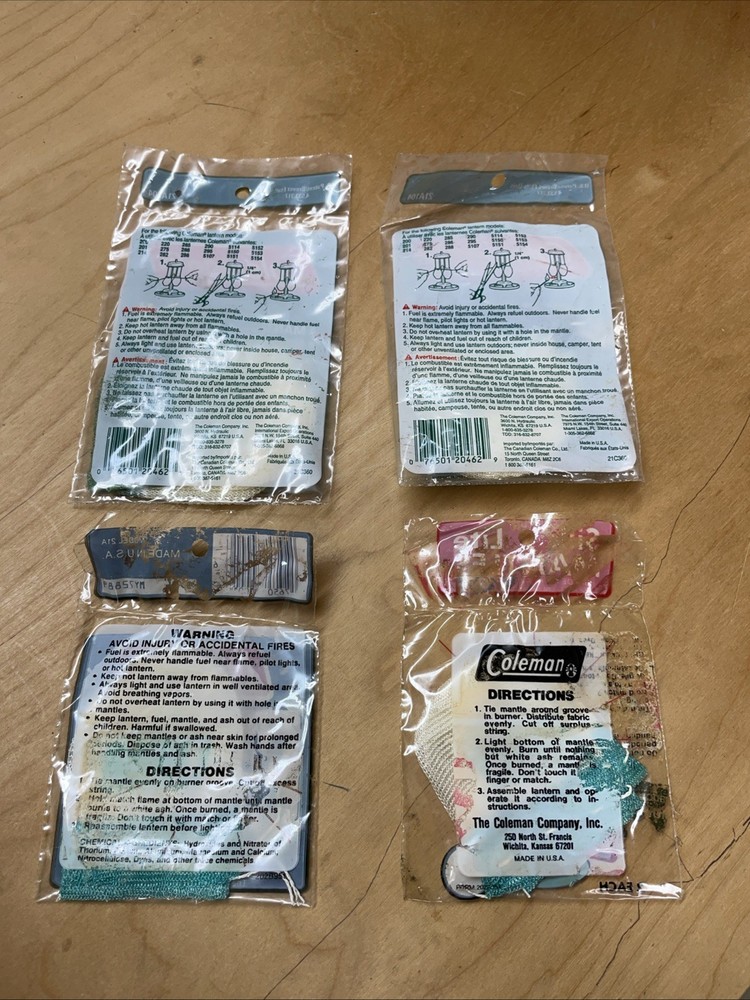 Vintage Coleman Mantles 21A