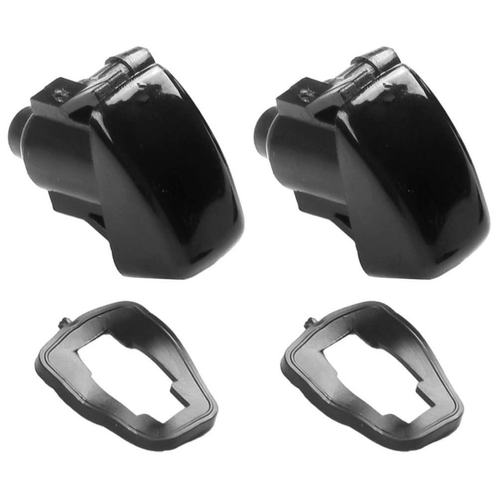 Washer Nozzle Windscreen Wiper Black Direct Replacement Easy Installation
