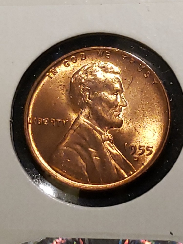 1955-D  BIE Lincoln Cent