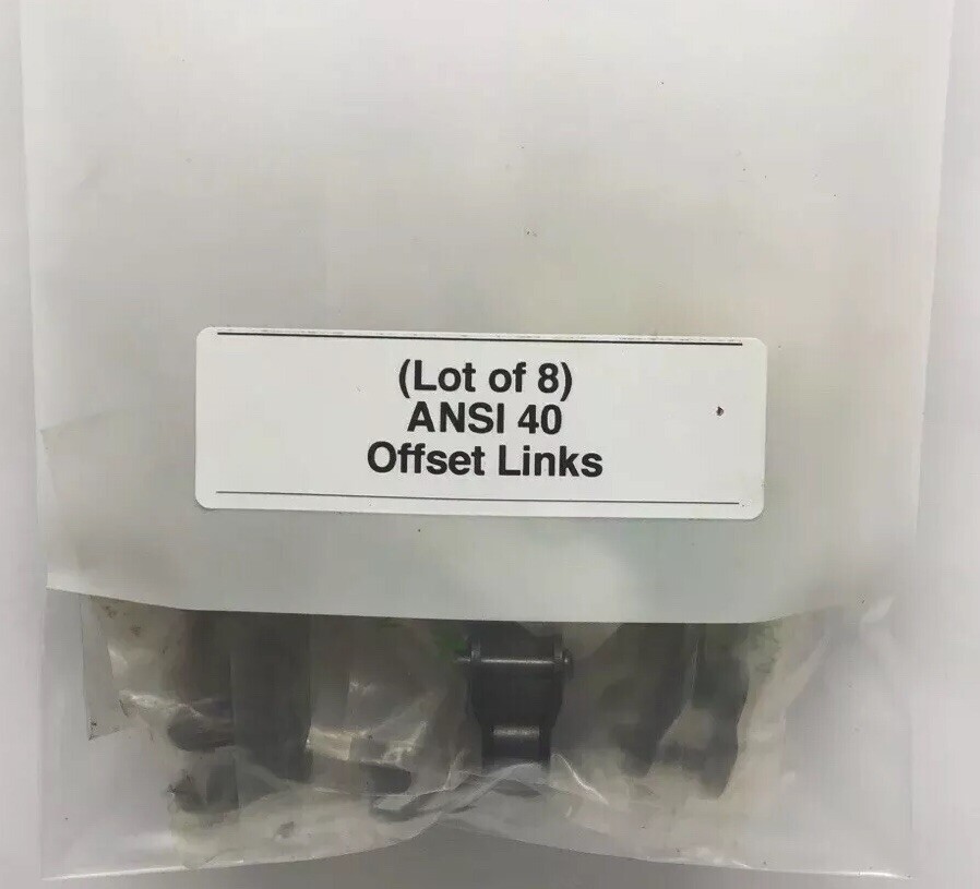 (Lot of 8) ANSI 40 Offset Link