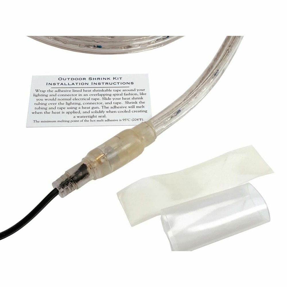 Cool White LED Rope Light - 120 Volt - Custom Cut