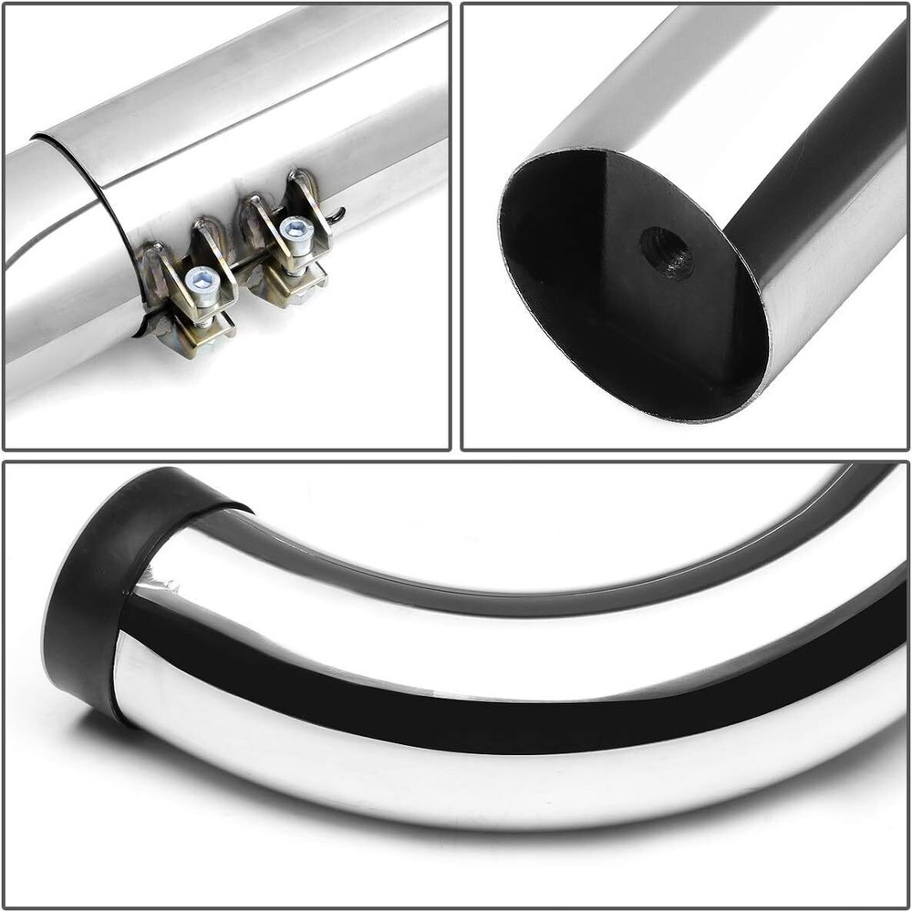 Auto Dynasty 3 Inches Side Step Nerf Running Board Compatible with Silverado