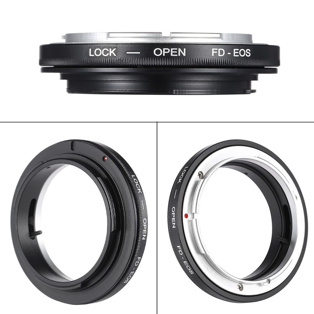FD-EOS Tube Mount Adapter Ring For Canon FD Lens to EOS EF Camera Accs Replace