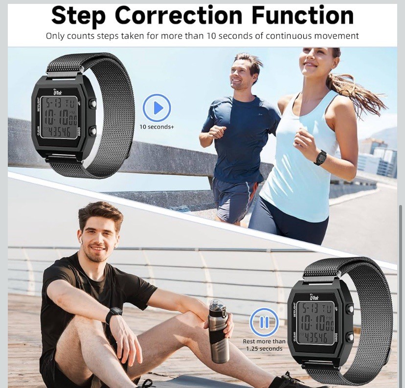 3D Pedometer Watches