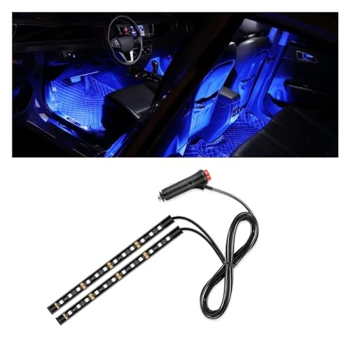 Universal Car LED Strip Light, Cigarette Lighter Auto Cigar Lighter Blue
