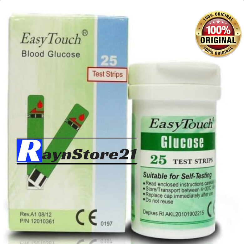 EASY TOUCH TEST STRIPS (Cholesterol, Hemoglobin, Glucose, Uric Acid)