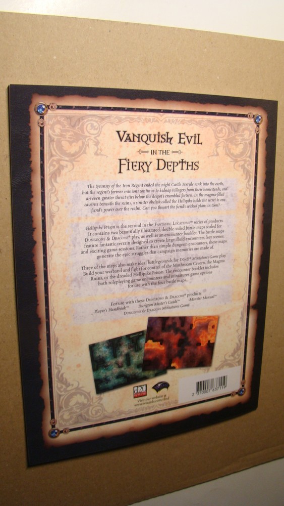 MODULE - HELLSPIKE PRISON *NM/MT 9.8* DUNGEONS DRAGONS