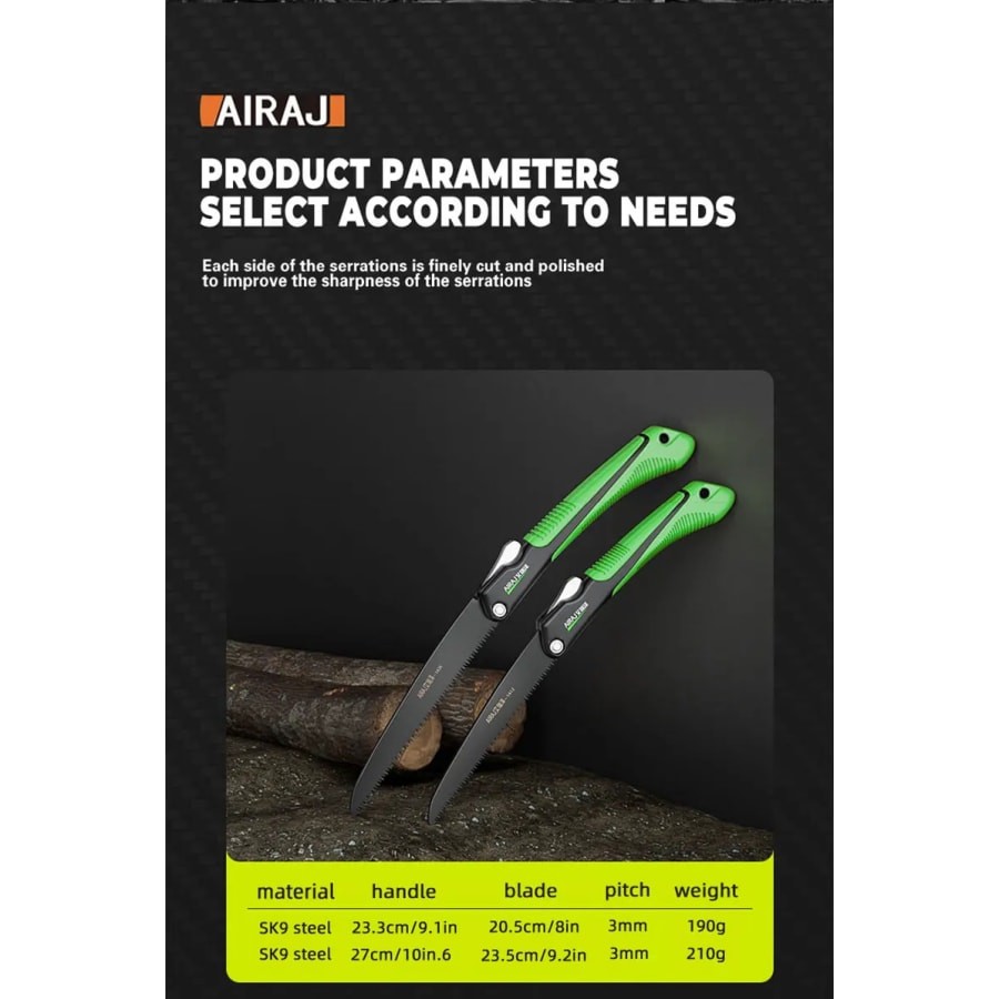 Multi-functional Folding Saw Woodworking Portable Tree Camping Hacksaw