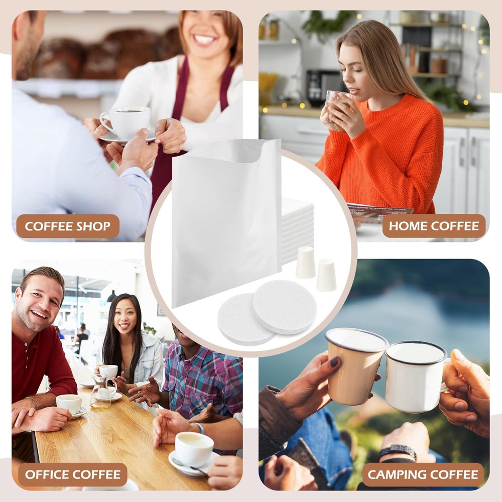70 Pack Filter Set with Toddy Cold Brew System Include 50 Cold Brew Coffee Ba...