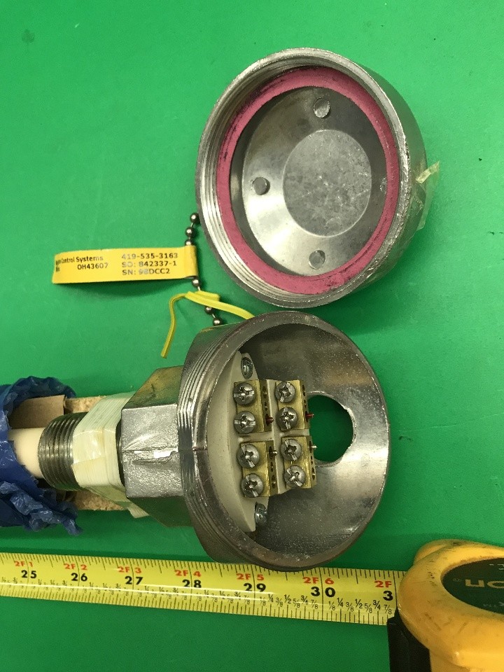 SEAGATE Control Systems CERAMIC THERMOCOUPLE HIGH TEMP SENSOR NN14R-17BH-28-31