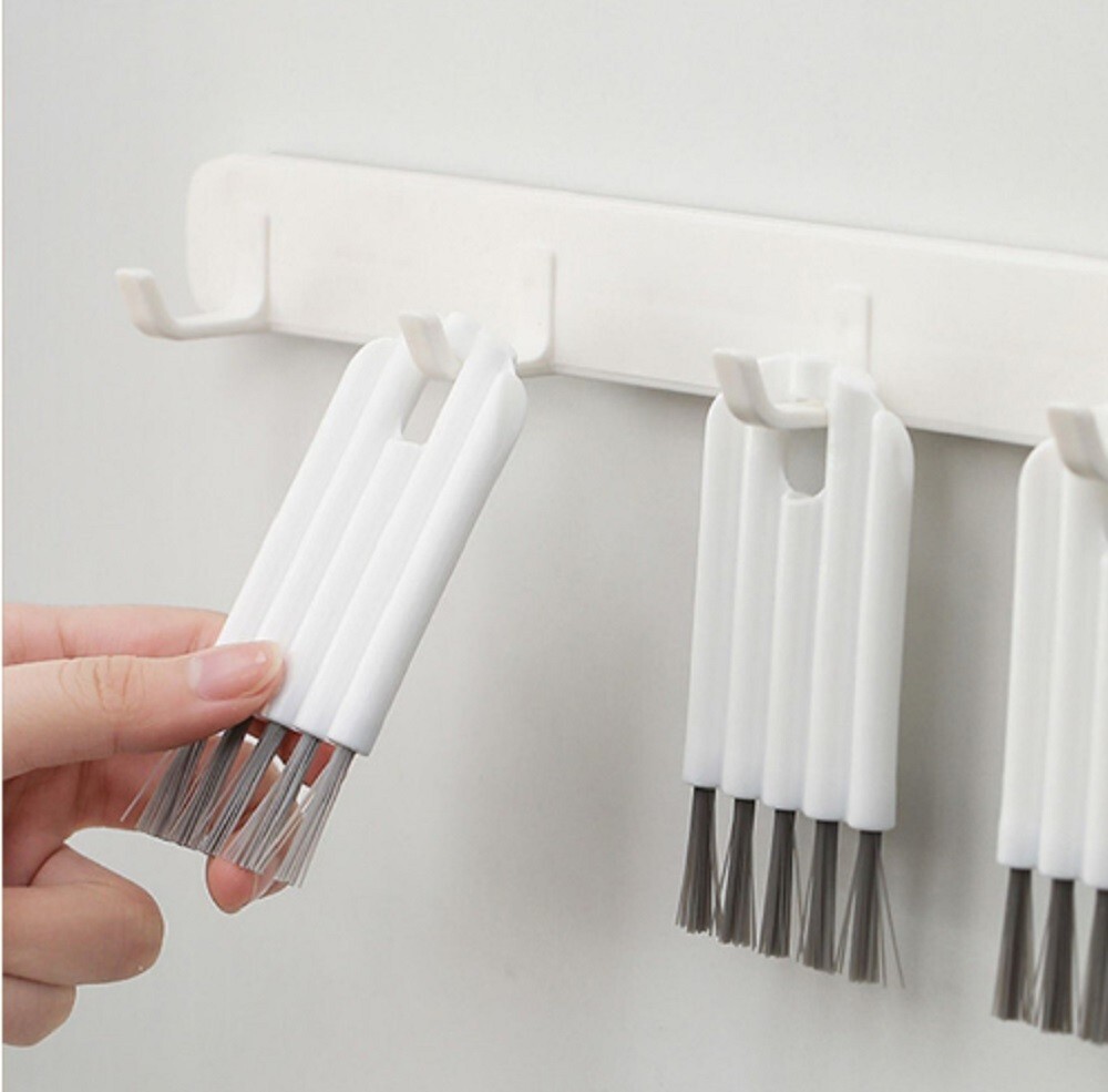 2-Pack Bendable Bottle Cap Brush Cleaner Set – Lid & Cup Detail Cleaning Tool