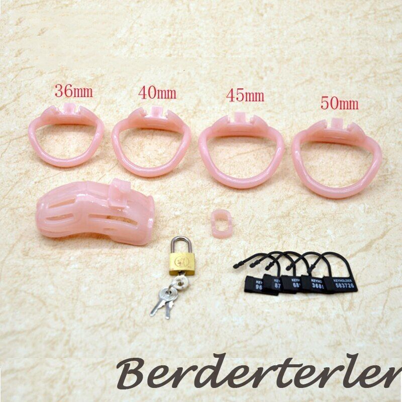 New Electric Chastity Device with Embedded Modular Design Padlock Constraint