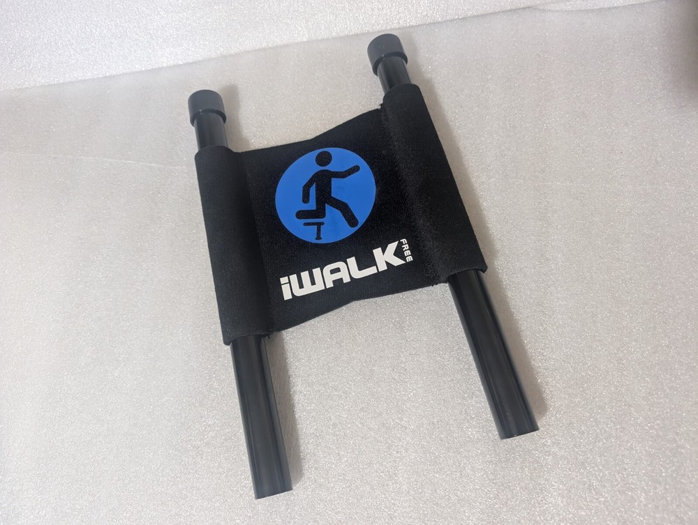 iWalk Back Support Fabric 2 Pole Fit Black Blue Adjust Replacement Part Bracket
