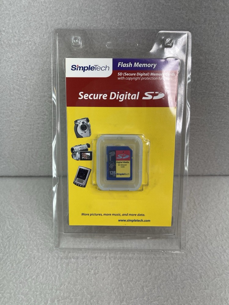 Digital Media Simple Tech Compact Flash Memory Card (128MB)