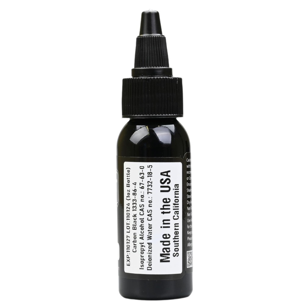 Element Tattoo Supply Nighthawk Black Ink - Permanent Solid 1oz,